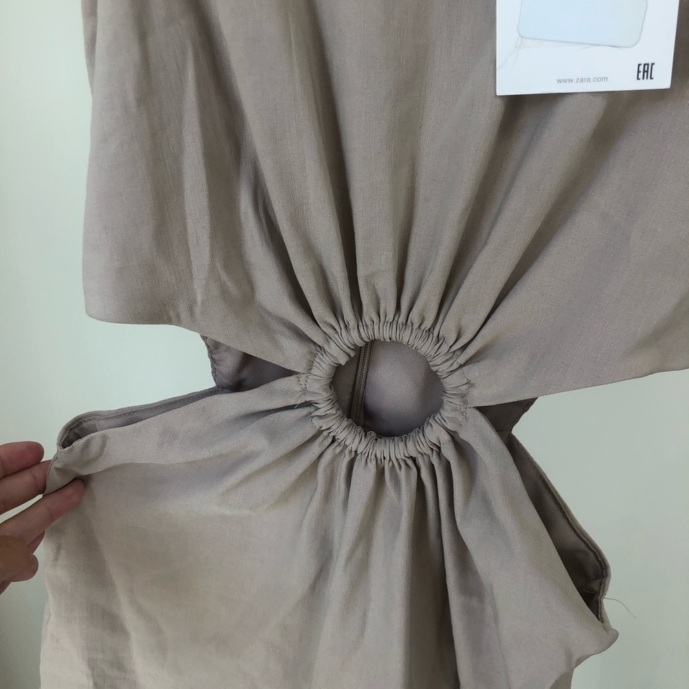 Zara cut out dress